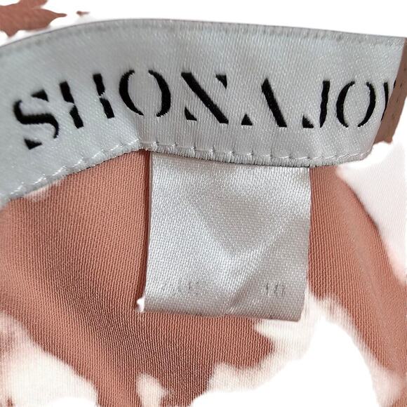 Shona Joy Cocktail Draped Dress Dusty Pink Size 10 - Picture 6 of 7